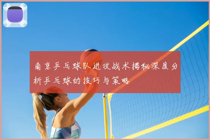 南京乒乓球队进攻战术揭秘深度分析乒乓球的技巧与策略