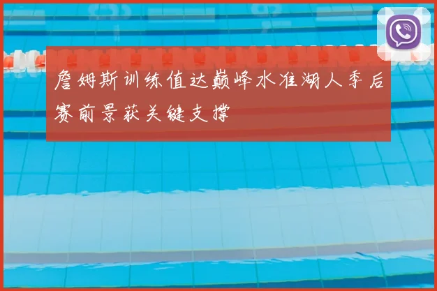詹姆斯训练值达巅峰水准湖人季后赛前景获关键支撑