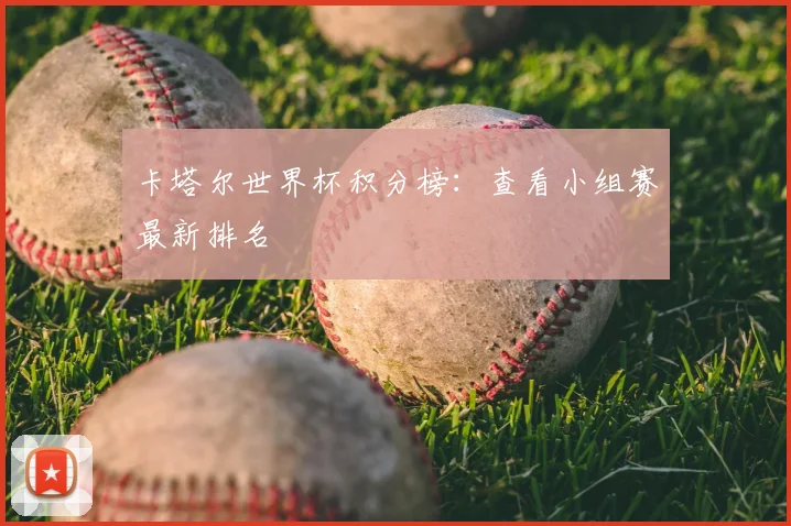 卡塔尔世界杯积分榜:查看小组赛最新排名