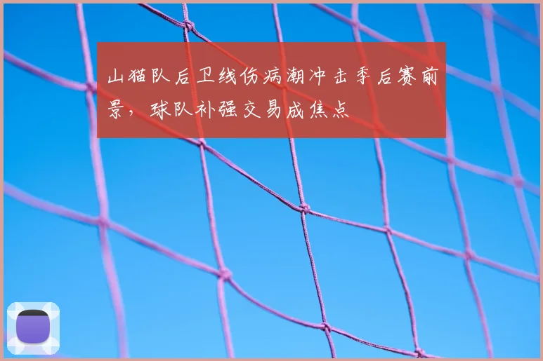 山猫队后卫线伤病潮冲击季后赛前景，球队补强交易成焦点